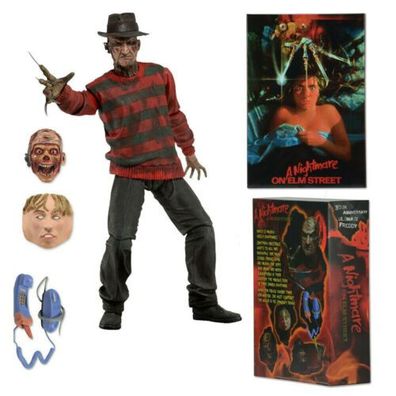 18cm NECA Freddy Krueger 30th Nightmare On Elm Street Figur Modell Spielzeug