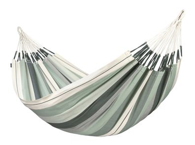 La Siesta Modesta Olive - Doppel- Hängematte aus Biobaumwolle, grün Hängematte
