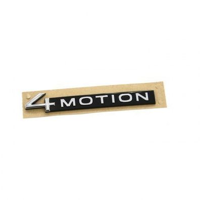 Original VW 4Motion Schriftzug Heckklappe Emblem Logo Aufkleber 2GA853675HDPJ