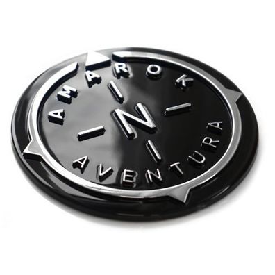 Original VW Amarok Aventura Plakette rechts seitlich Überrollbügel Emblem 2HJ853425C