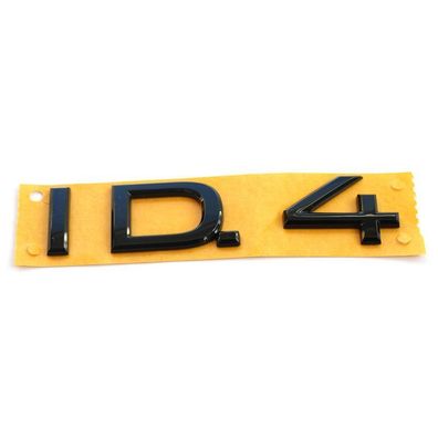 Original VW ID.4 Schriftzug Aufkleber Emblem Heckklappe Logo schwarz 11A853687041