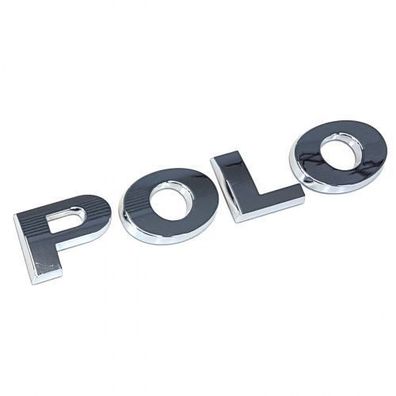 Original VW Polo 5 (6R/6C) Schriftzug Emblem Logo chrom glänzend