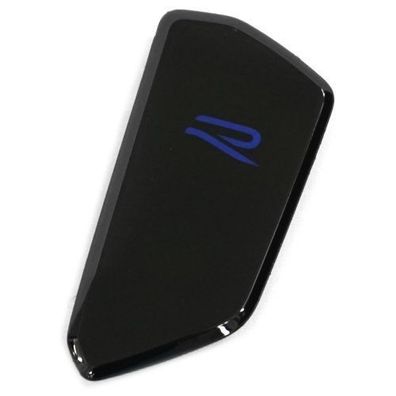 Original VW Golf 8 (5H) Abdeckung R Logo Funkschlüssel Cover schwarz/ blau