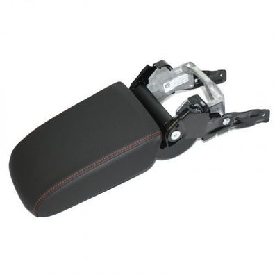 Original VW Golf 7 (5G) Mittelarmlehne GTI TCR Armlehne Kunstleder schwarz/ rot