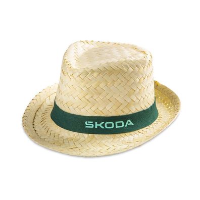 Original Skoda Strohhut Hut Sonnenhut 6U0084308F