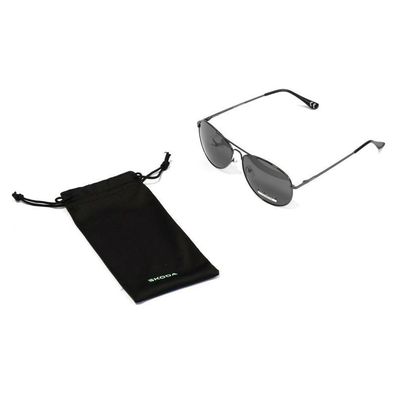 Original Skoda Sonnenbrille Brille Pilotenbrille schwarz 6U0087900B