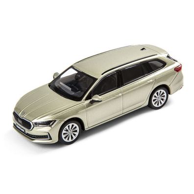Original Skoda Superb Combi 1:43 Modellauto Ice Tea Miniatur 3P0099300R1B