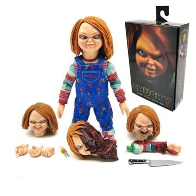 NECA Good Guys Ultimate Chucky 2 Puppe Kinderspiel PVC Figur Modell Spielzeug