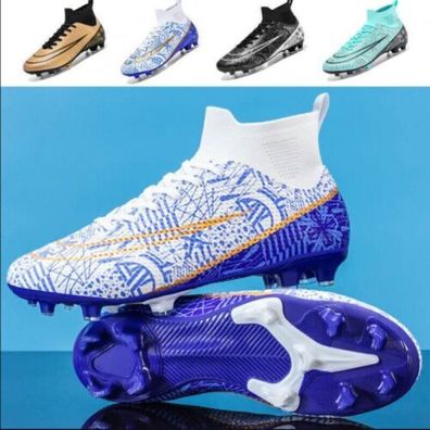 Fubball Schuhe AG Stollen Nocken Fussball Stiefel Outdoor Sneaker Herrenschuhe