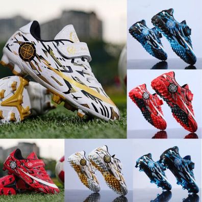 Kinder Fubballschuhe mit gebrochenen Sommerkinder Klett Fubballschuhe Sneaker DE