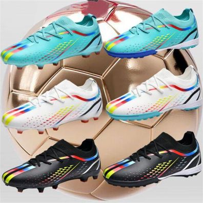 Herren Fubball schuhe AG Stollen Nocken Fussball Stiefel Outdoor Indoor Sneaker