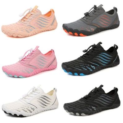 Herren Damen Laufschuhe Turnschuhe Barfubschuhe Schuhe Wasserschuh Sneaker Neu