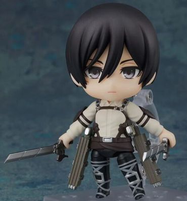 Ackerman Nendoroid PVC Action Figur Spielzeug Geschenk Angriff auf Titan Mikasa