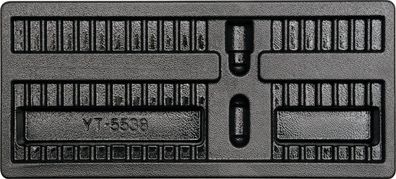 Schubladeneinsatz 385x175x41mm für Schraubendreher-Bits, 40-teilig