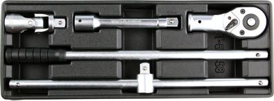 Schubladeneinsatz 385x175x41mm inkl. 3/4“-Steckschlüsselsystem, 4-teilig