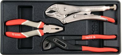 Schubladeneinsatz 385x175x41mm inkl. Zangen 3-teilig