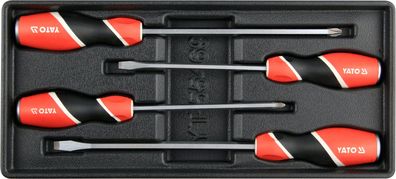 Schubladeneinsatz 385x175x41mm inkl. Schlag-Schraubendrehern, 4-teilig
