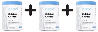 3 x Osavi Calcium Citrate - 240g