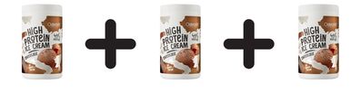 3 x OstroVit High Protein Ice Cream, Chocolate - 400g