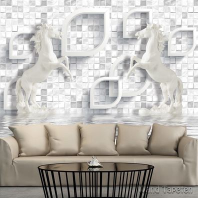 Vlies Fototapete Wandtapete Wandbilder 3D Keramische Kunst Erfolg Tile Mura 1653