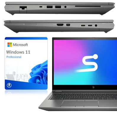 Notebook Laptop HP ZBOOK FURY 15 G8 Intel Core i7 32/512 GB SSD Win10