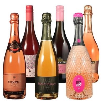 Probierpaket 'Rosé prickelnd' International