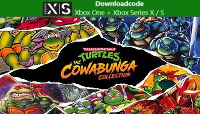 NEU für XBOX One Series X S Spiel Teenage Mutant Ninja Turtles Collection Game