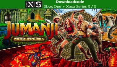 NEU für XBOX One Series X S Spiel Jumanji Wild Adventures game Key email 24h nEW