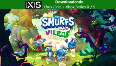 NEU für XBOX One Series X S Spiel Die Schlümpfe Mission Blattpest Game Key Code