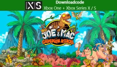 NEU für XBOX One Series X S Spiel New Joe & Mac Caveman Ninja Game Key Email 24h