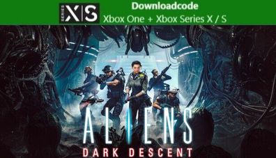 NEU für XBOX One Series X S Spiel Aliens Dark Descent Game Key Email 24h NEW