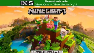 NEU für XBOX One Series X S Spiel Minecraft Deluxe Collection Game Key Email 24h