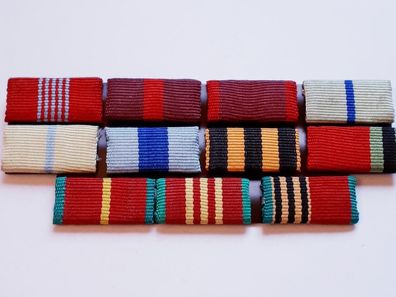 UDSSR Interimsspange Ordensspange 11-teilig 1