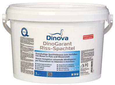 Dinova DinoGarant Riss-Spachtel 3 kg naturweiß