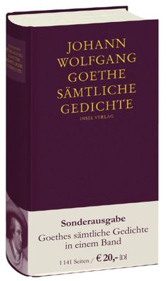 Sämtliche Gedichte | Johann Wolfgang Goethe | Buch | 1141 S. | Deutsch | 2007