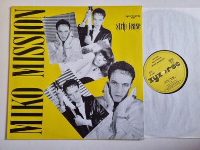 Miko Mission - Strip Tease 12'' Vinyl Maxi Germany ITALO DISCO