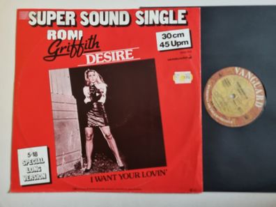 Roni Griffith - Desire 12'' Vinyl Maxi Germany/ Bobby O. Orlando