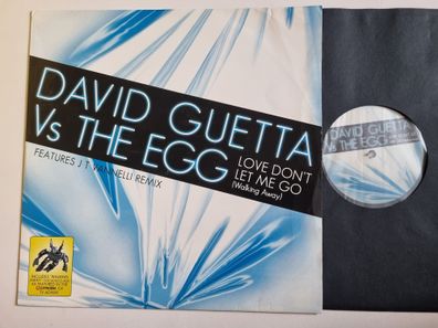 David Guetta vs. The Egg - Love Don't Let Me Go (Walking Away) 12'' Vinyl Maxi U