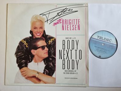 Falco Meets Brigitte Nielsen - Body Next To Body (Dance Mix) 12'' Vinyl Maxi