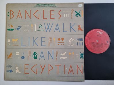 Bangles - Walk Like An Egyptian 12'' Vinyl Maxi Europe