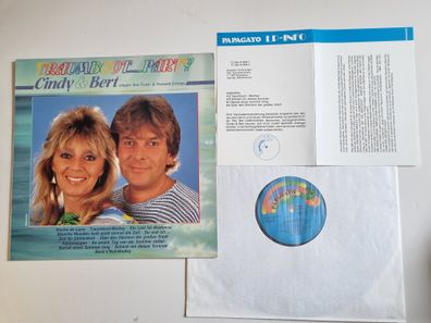 Cindy & Bert - Traumboot-Party Vinyl LP Germany WITH PROMO FACTS