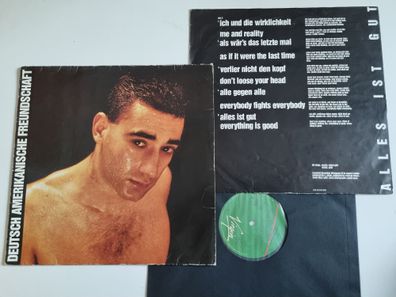 Deutsch Amerikanische Freundschaft - Alles Ist Gut Vinyl LP/ LESEN FÜR Zustand!