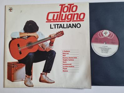Toto Cutugno - L'Italiano Vinyl LP Germany/ COVER HAS WATER DAMAGE