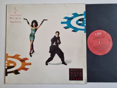 C + C Music Factory - Gonna Make You Sweat Vinyl LP Europe/ READ FOR Condition!!