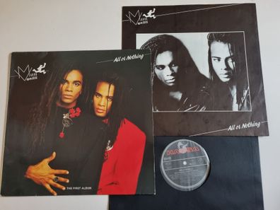 Milli Vanilli - All Or Nothing (The First Album) LP Europe READ FOR Condition