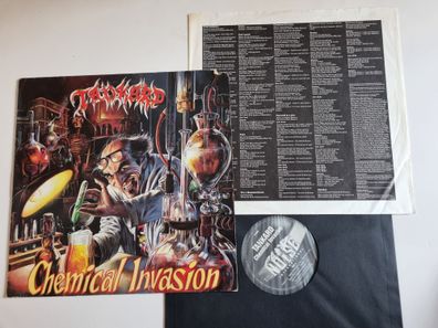Tankard - Chemical Invasion Vinyl LP Germany READ FOR Condition!!