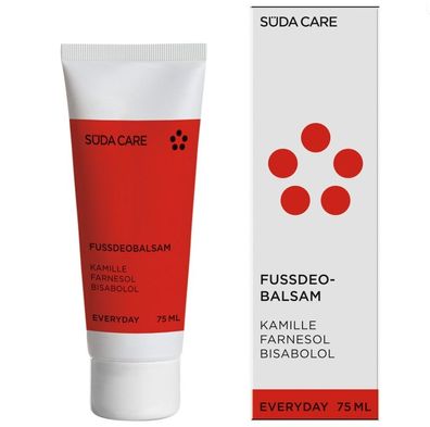 SÜDA CARE - Everyday - Fußdeobalsam - 75 ml Zuverlässige Hilfe gegen Fußgeruch