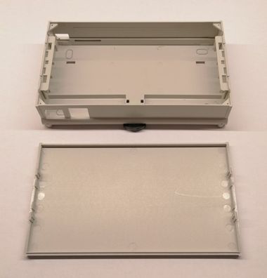 Raspberry PI Gehäuse MR9-BMX-R1 161x38x96 hellgrau DIN-Hutschiene