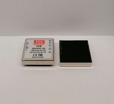 Mean Well SKA40C-05 DC/DC-Conv 36-75V: 5V 7A 35W