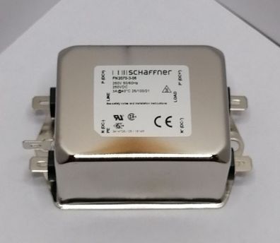 Schaffner Einphasenfilter zweistufig FN2070-3-06 230V/3A